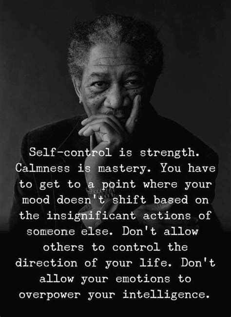 Image of emotional control quote