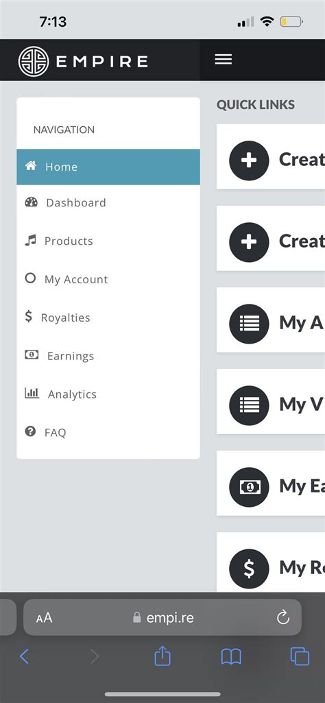 Empire Distribution Login