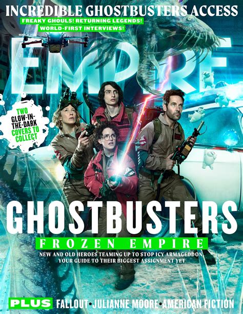 empire magazin ghostbusters frozen empire