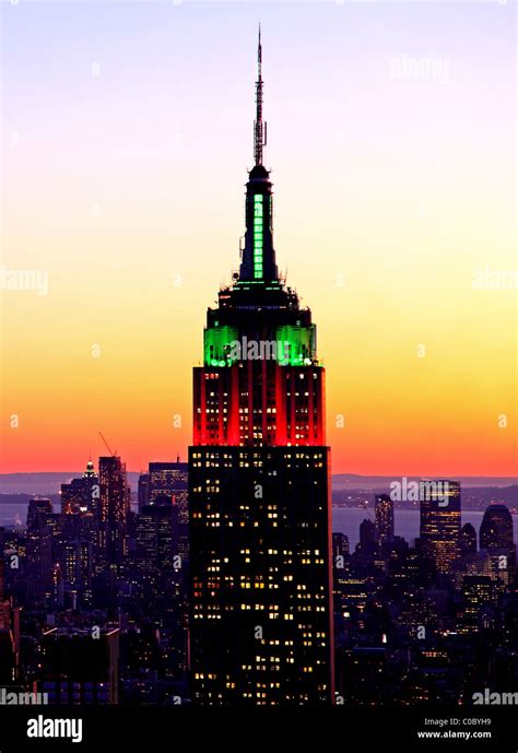 empire state building christmas