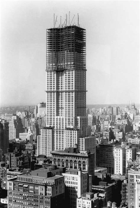 empire state building pictures construction