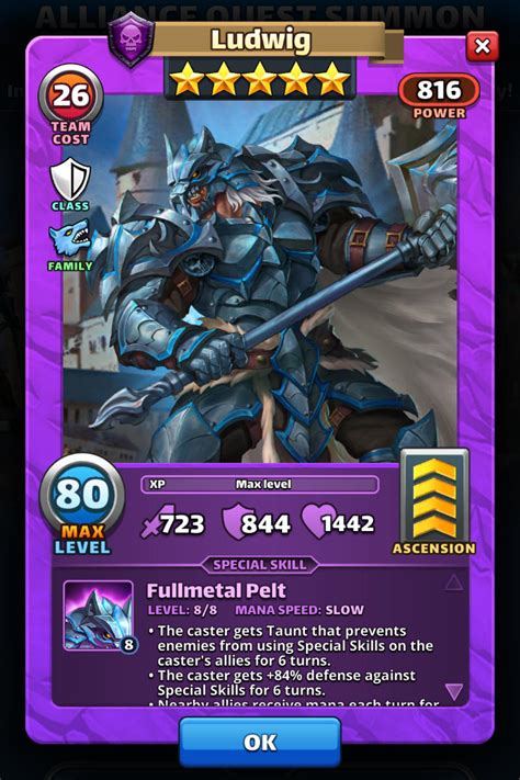 Empires Puzzles Ludwig