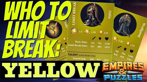 Empires Puzzles Yellow