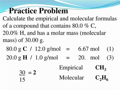 empirical formula and molecular formula is same for h3po4