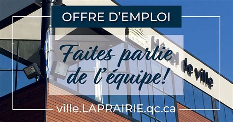 emploi ville la prairie