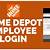 employee self service home depot log in