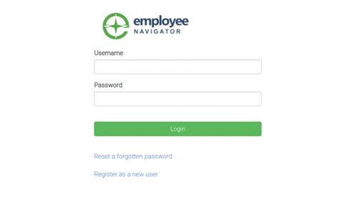 employee navigator login page