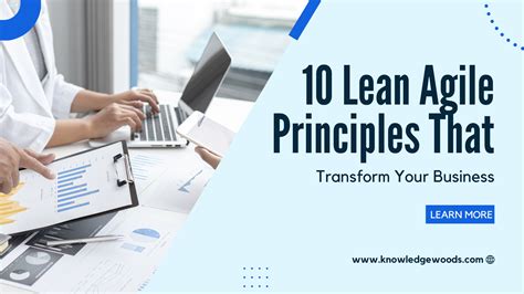 employees and contractors are trained in lean agile principles and practices