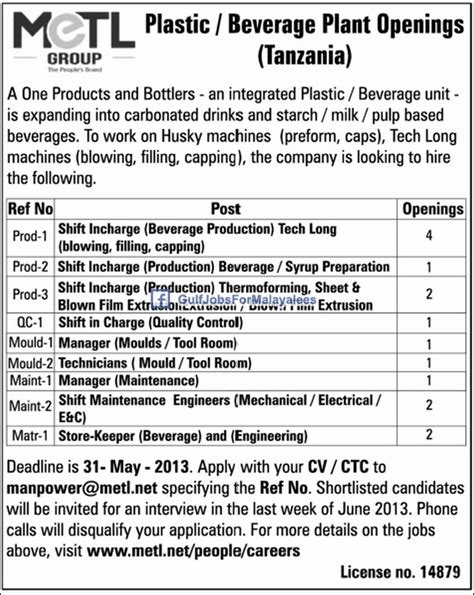 employment opportunities in tanzania