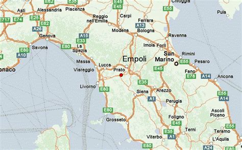 empoli italy map