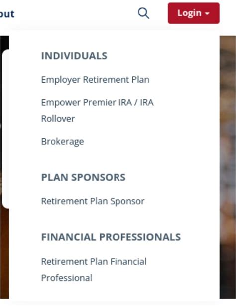 empower retirement plan login