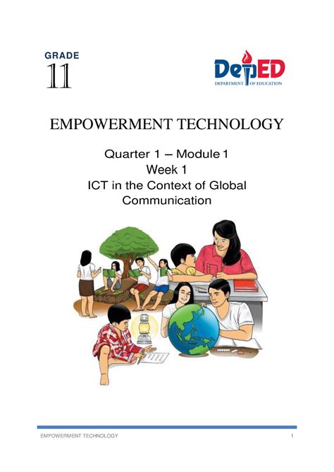 empowerment technology module 1 pdf