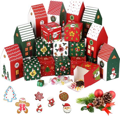 Empty Advent Calendar Boxes