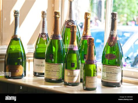 Empty Bottles Of Champagne