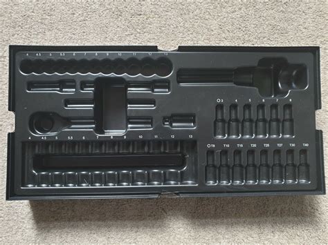 Empty Modular Tool Trays