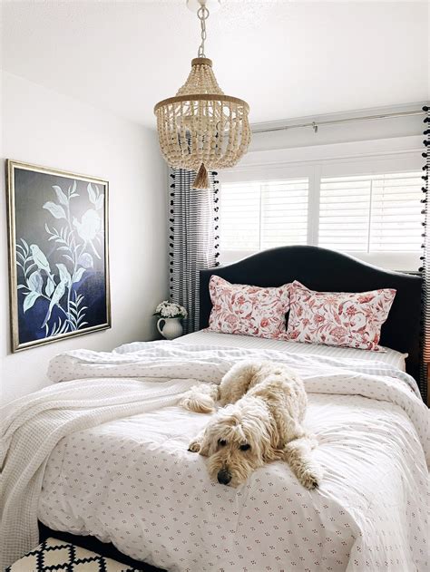 Empty nester bedroom with comfortable seating and storage