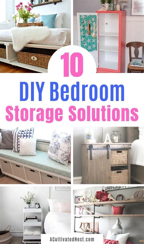 Empty nester bedroom with optimized storage solutions