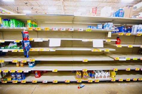 Empty Shelves Covid