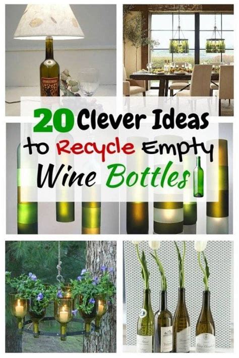 Empty Wine Bottles Recycle