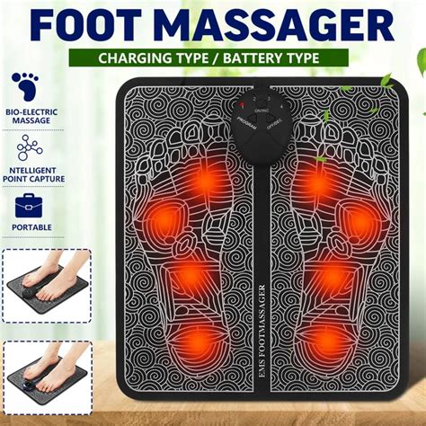 ems foot massager 8 modes manual