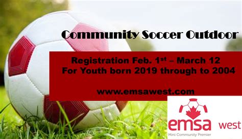 emsa outdoor soccer registration