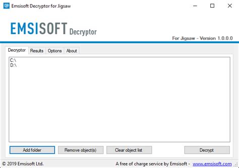 emsisoft ransomware decryptor