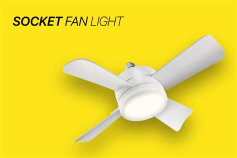 Emson Light Socket Fan