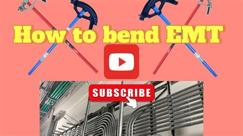Emt Bending Youtube