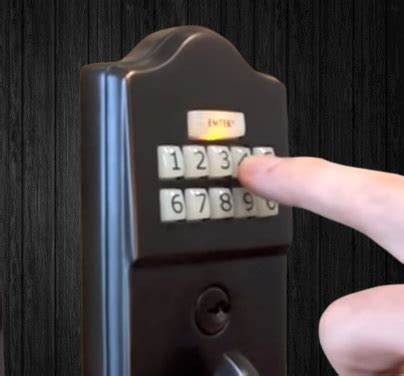 emtek lock change code