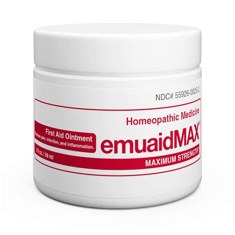 Buy EMUAIDMAX Ointment Eczema Cream. Maximum Strength Treatment. Use