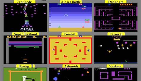 Emulador Atari 2600 + roms (PC) (Mega) - Gamer San