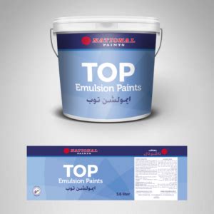 Emulsion Paint Label