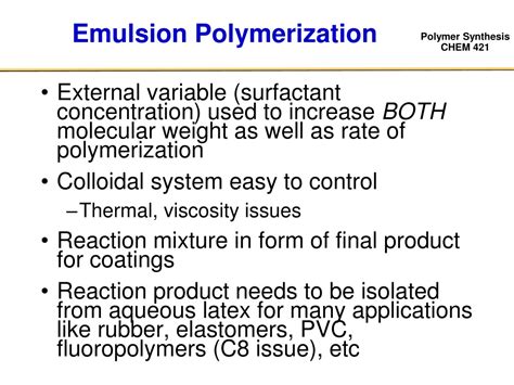emulsion polymerization ppt