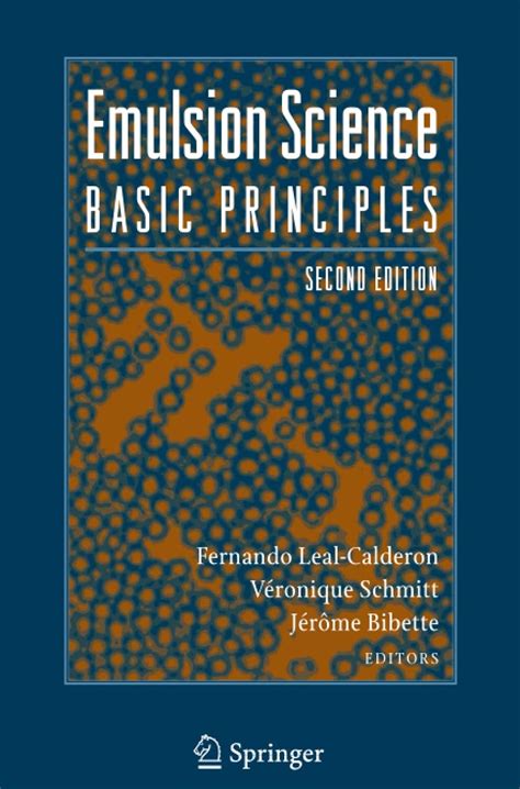 emulsion science basic principles