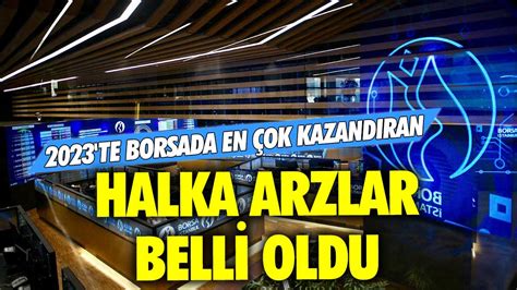 en çok kazandıran halka arzlar