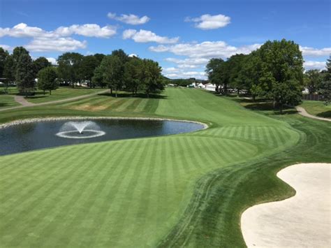 En Joie Golf Course Map