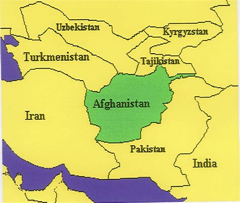 en que continente esta afganistan