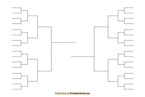 En16 Team Bracket Template