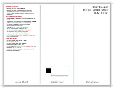 En3 Page Pamphlet Template