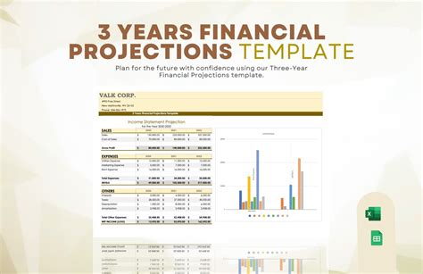 En3 Year Projection Template Excel