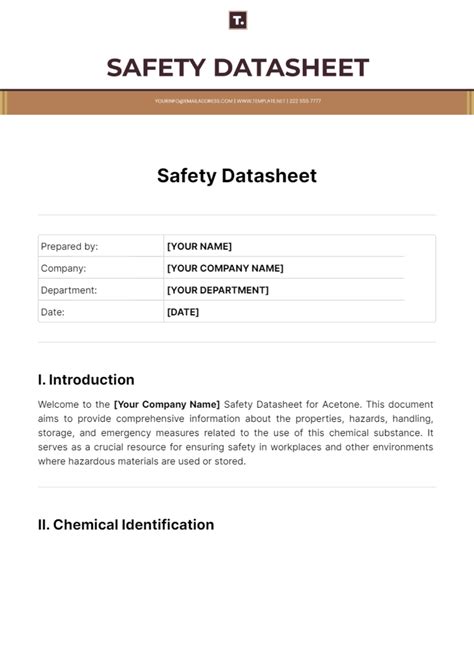 Enabc Data Sheet Template