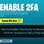 enable 2fa on fortnite