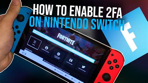 enable 2fa fortnite nintendo switch