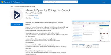 Enable App For Outlook Dynamics 365