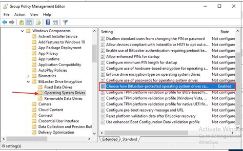 Enable Bitlocker In Group Policy