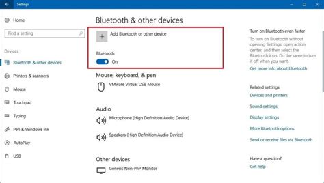 enable bluetooth windows 10 pro