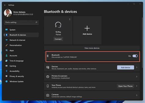 enable bluetooth windows 11