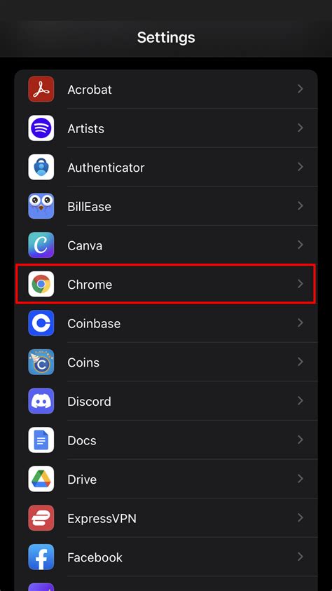 Enable Cookies Chrome App Iphone