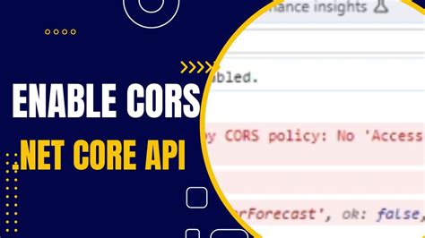 enable cors in web api .net core 7