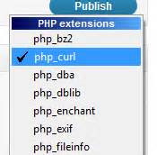 enable curl in php 8